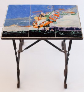 Gypsy Dancers Wrought Iron Table