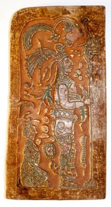 Mayan Fireplace Mantel by Muresque