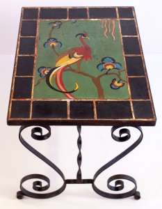 Phoenix Linoleum Wrought Iron Table