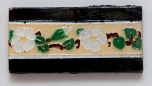 Floral Trim Tiles by Malibu