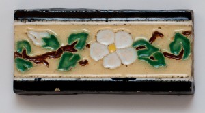Floral Trim Tiles by Malibu