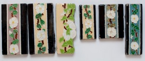 Floral Trim Tiles by Malibu