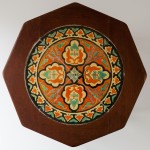 Octagon Table with a Roundel Tile Set by Taylor