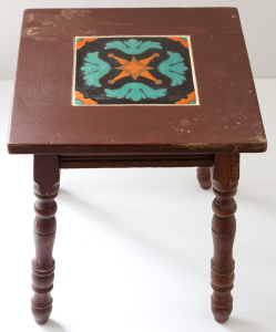 Single Spanish Tile Table by Taylor
