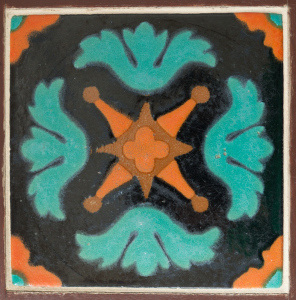 Single Spanish Tile Table by Taylor